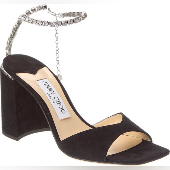 Jimmy Choo Elegant Suede Heels Size 36.5 - Picture 3 of 8